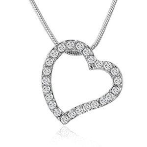 Swarovski Heart Diamond Necklace